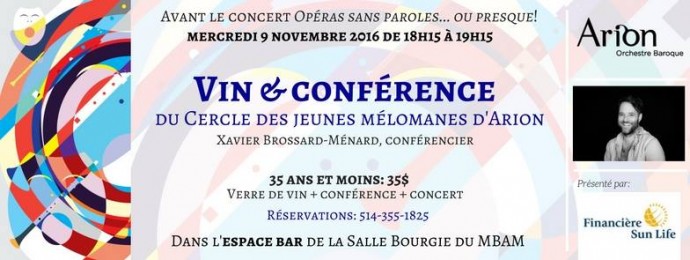 Vin & Conférence.